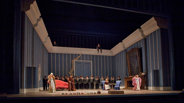 Z inscenace opery Popelka (Metropolitn opera, 10. kvtna 2014)