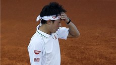 ACH JO. Kei Niikori musel finále turnaje v Madridu vzdát, akoliv Rafaela