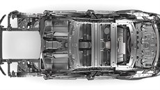 Skelet chystaného Jaguaru XF