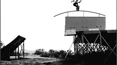Jedna z prvních skateboardingových fotek Mikea Blabaca. Je na ní Danny Way,
