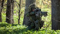 Rusko vnímá posilování vojenské pítomnosti NATO na východní hranici Aliance jako nepátelský akt. Snímek pochází ze cviení NATO v Estonsku.
