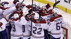 JÁSOT. Hokejisté Montrealu slaví postupu do semifinále Stanley Cupu. 