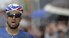 Francouzský cyklista Nacer Bouhanni coby vítěz čtvrté etapy Giro d' Italia