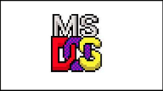 Logo systému MS DOS