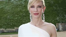 Cate Blanchettová na veei poádané princem Williamem na zámku ve Windsoru...