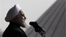 Íránský prezident Hasan Rúhání (11. 5. 2014)