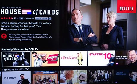 Sony 4K: House of Cards na Netflixu