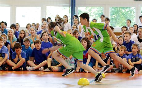 Momentka z akce konané v rámci projektu esko sportuje - ilustraní foto.