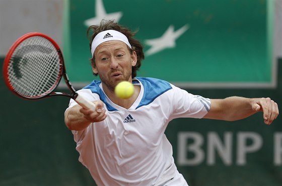 Miloslav Meí mladí v prvním kole Roland Garros.