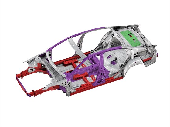 Skelet nového Volkswagenu Passat, který se zane za nkolik týdn prodávat, vyuívá modulární platformu MQB, která díky vysoké variabilit etí náklady na vývoj a výrobu.