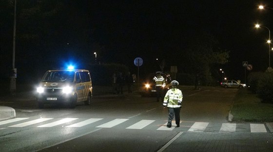 Po sráce s mstskou policií zemel v Kladn chodec. (27. kvtna 2014)