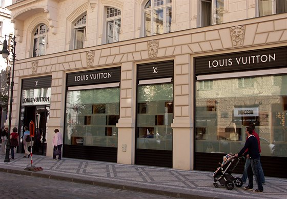 Originální butik značky Louis Vuitton.