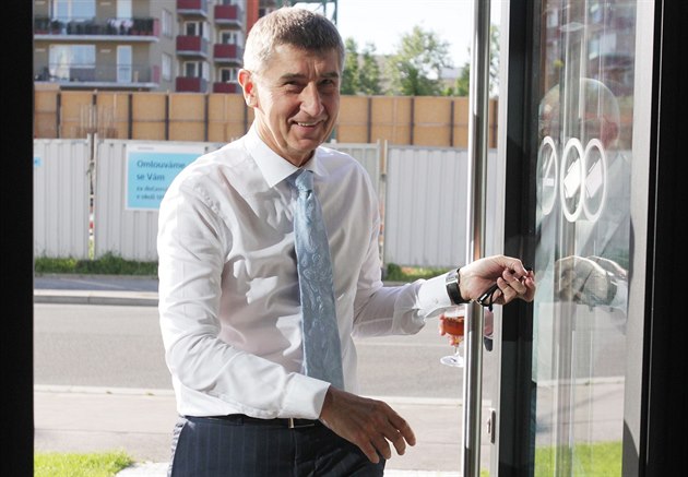 Andrej Babi�, lídr hnutí ANO (25.5. 2014)
