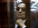 Bývalý egyptský prezident Husní Mubarak (23. dubna 2014)