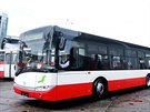 Nov� autobusy Solaris brn�nsk�ho dopravn�ho podniku (27. kv�tna, 2014).
