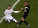PÍSKEJ TO! Cristiano Ronaldo z Realu Madrid si stuje u rozhodího Bjorna