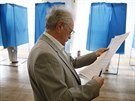 Voli s hlasovacímí lístky v Kyjev (25. kvtna 2014)