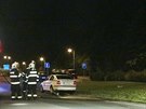 Po sráce s mstskou policií zemel v Kladn chodec. (27. kvtna 2014)