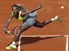 Serena Williamsová v prvním kole Roland Garros