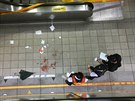 Vyetování útok v tchajpejském metru (Tchaj-wan, 21. kvtna 2014).