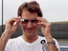 Roger Federer si zkusil Google Glass