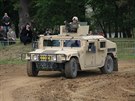 Humvee, které používaly naše jednotky v Afghánistánu