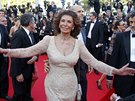 Sophia Lorenová (Cannes, 20. kvtna 2014)