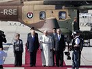 Pape Frantiek se setkal s izraelským prezidentem imonem Peresem a premiérem...