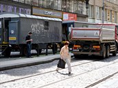 Rekonstrukce tramvajové trati (ilustraní foto)