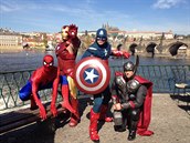 Superhrdinové v Praze