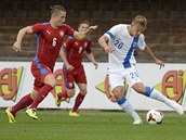 JDU PO TOB�. Luká� Vácha startuje po finském soupe�i, Joel Pohjanpalo se