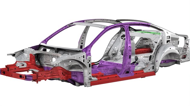 Skelet novho Volkswagenu Passat