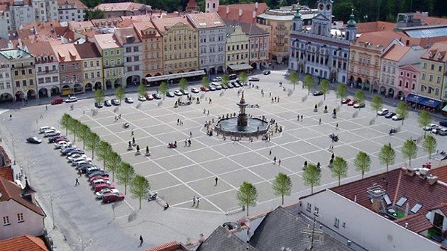 Budjovická radnice pedstavila mylenku vysadit stromy na námstí Pemysla...