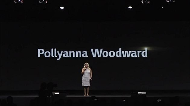 vodnho slova pi londnsk premie LG G3 se ujala britsk televizn modertorka Pollyanna Woodwardov.