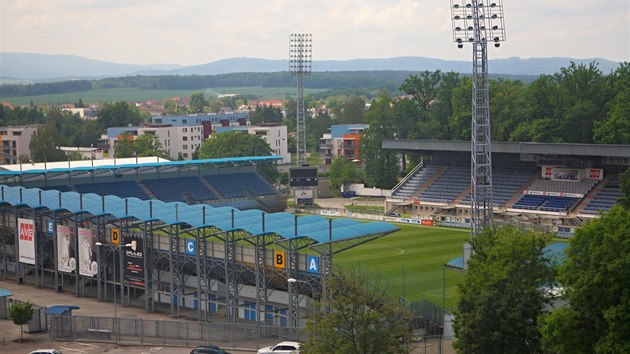 Fotbalový stadion v Českých Budějovicích