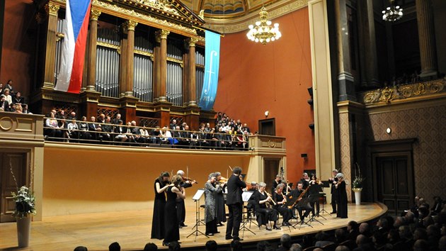Z koncertu Freiburger Barockorchester (18. kvtna 2014)