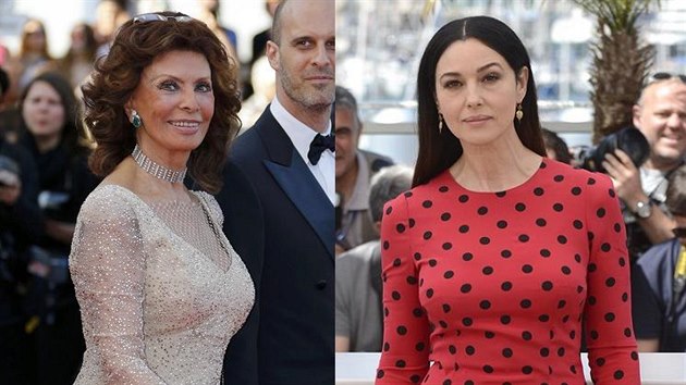 Sophia Lorenová a Monica Bellucci v Cannes (2014)