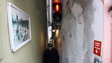 Nejuí ulika v Praze - Ulika, kterou musí ídit semafor. (20. 12. 2007)