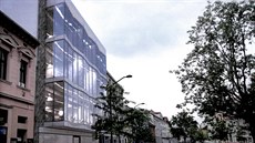 Takto by ml vypadat nový dm na Lannov tíd v eských Budjovicích.