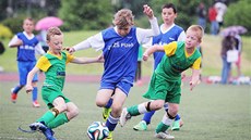 Nejvtí fotbalový turnaj pro áky základních kol McDonald's Cup v Plzni. 22.