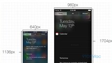 Srovnání souasného rozliení iPhonu s uvaovaným rozliením pítí generace