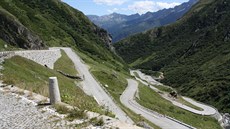 Tremolastrasse, stará výstupová cesta na průsmyk sv. Gottharda od jihu