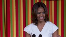 Michelle Obamová v Bílém dom hostila talentovou show pro dti (Washington, 20....