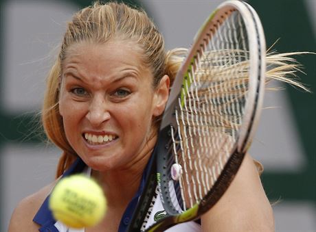 Slovenská tenistka Dominika Cibulková bojuje ve 3. kole Roland Garros.