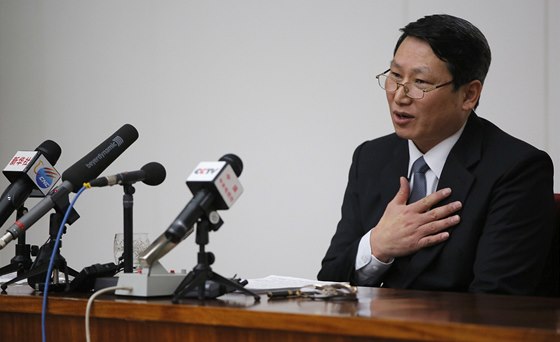Jihokorejský misioná Kim ong-uk, kterého v KLDR odsoudili za pioná a