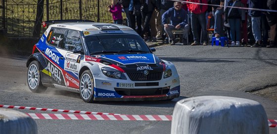 Roman Kresta na Rallyesprintu Kopná