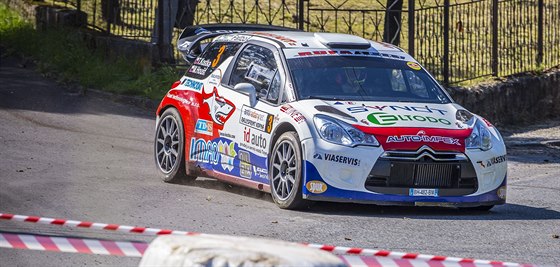 Tomá Kostka na Rallyesprintu Kopná