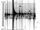 Denní seismogram stanice Luby ze soboty 31. kvtna 2014