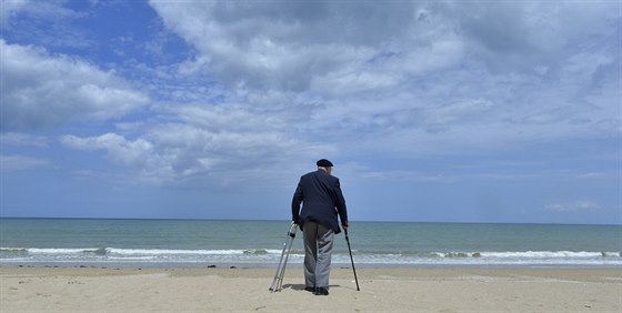 Oslav 70. výroí vylodní v Normandii se zúastnily stovky veterán. Vtina z...