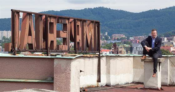 Hotel Imperial prochází celkovou rekonstrukcí (na snímku majitel Luká Pytloun).